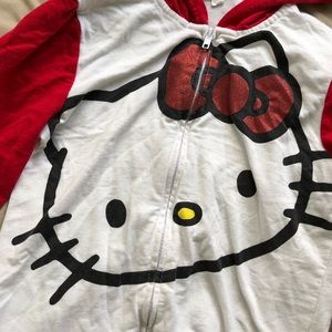 Hello Kitty by Sanrio zip up hooded jacket